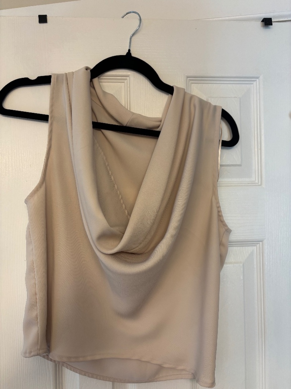 Zara cream top size medium